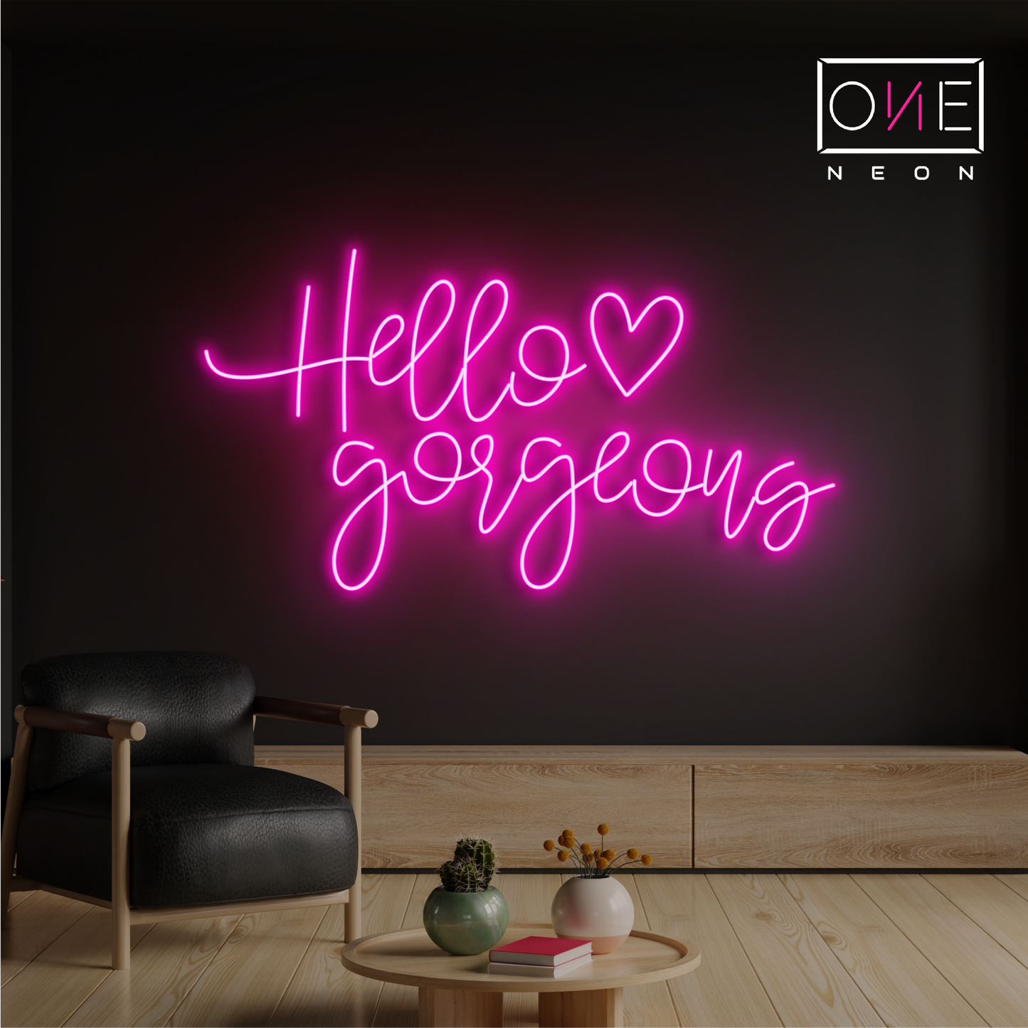 Hello Gorgeous Led Neon Sign