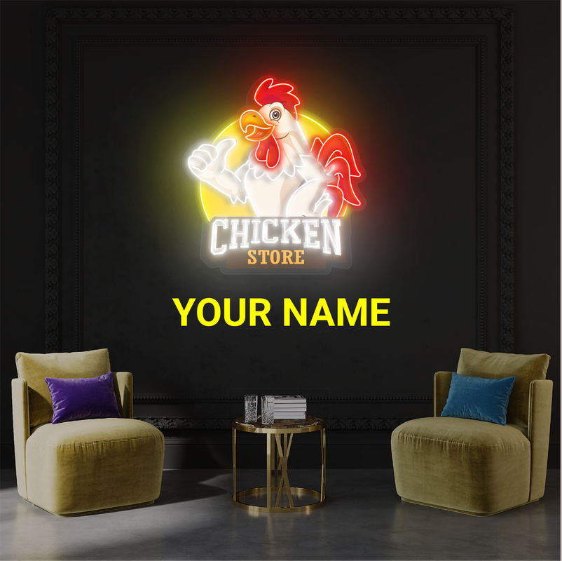 Chicken Store Artwork Led Neon Sign