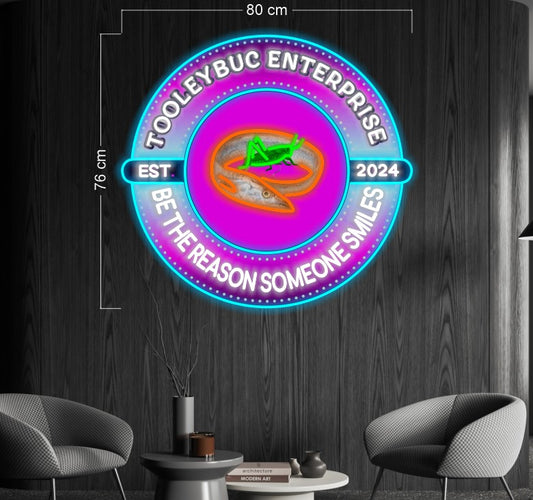 Enseigne au néon LED personnalisée pour entreprise 