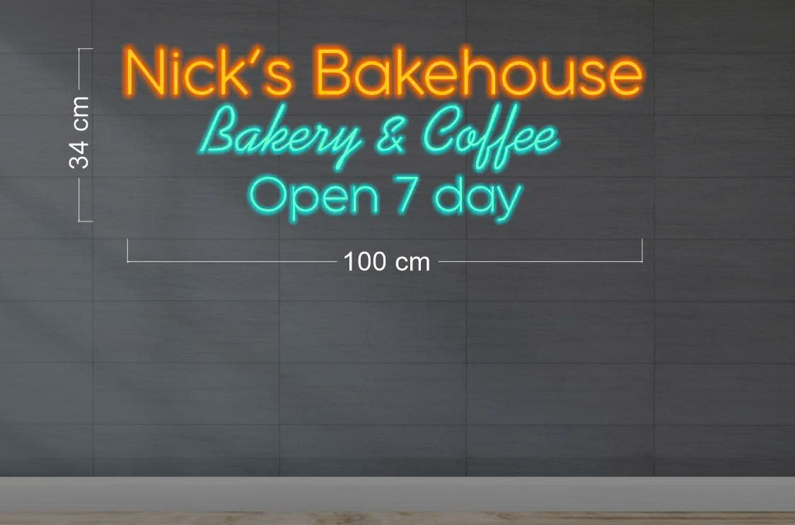 Enseigne au néon LED personnalisée pour entreprise 