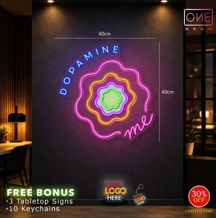 DOPAMINE logo | LED Neon Sign