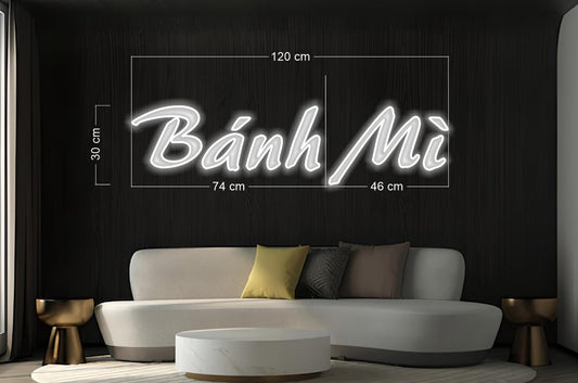 Enseigne au néon LED personnalisée pour entreprise 