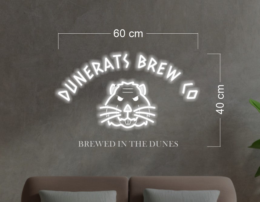 DUNERATS BREW CO | LED Neon Sign