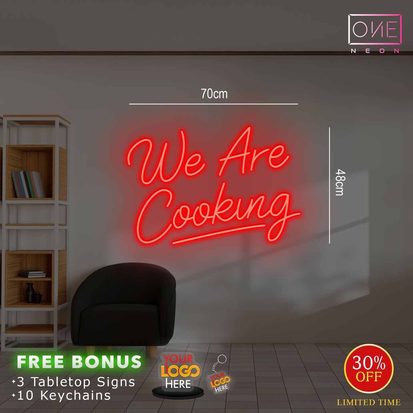 We are cooking | LED Neon Sign