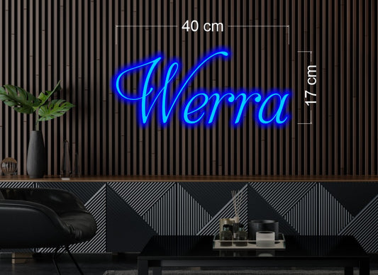 Werra & Dylan | LED Neon Sign