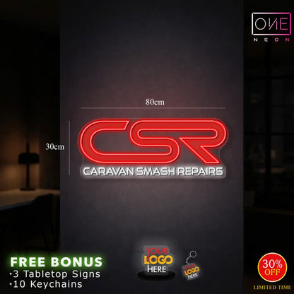 CSR LOGO | LED Neon Sign