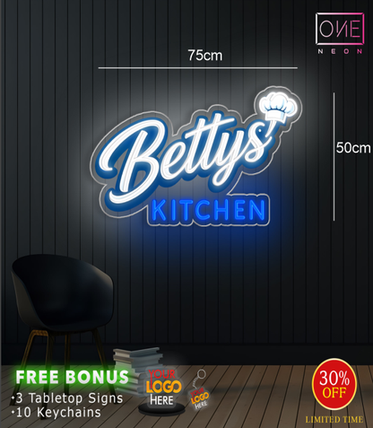 Bettys Kitchen | LED Neon Sign