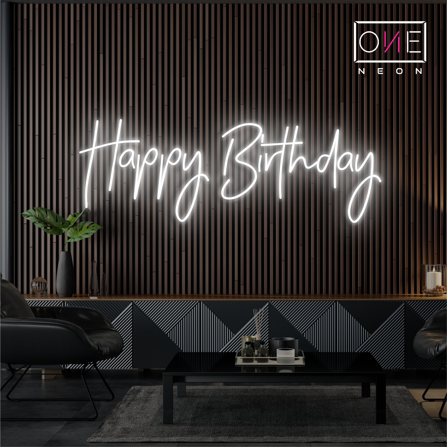 Happy Birthday Led Neon Sign