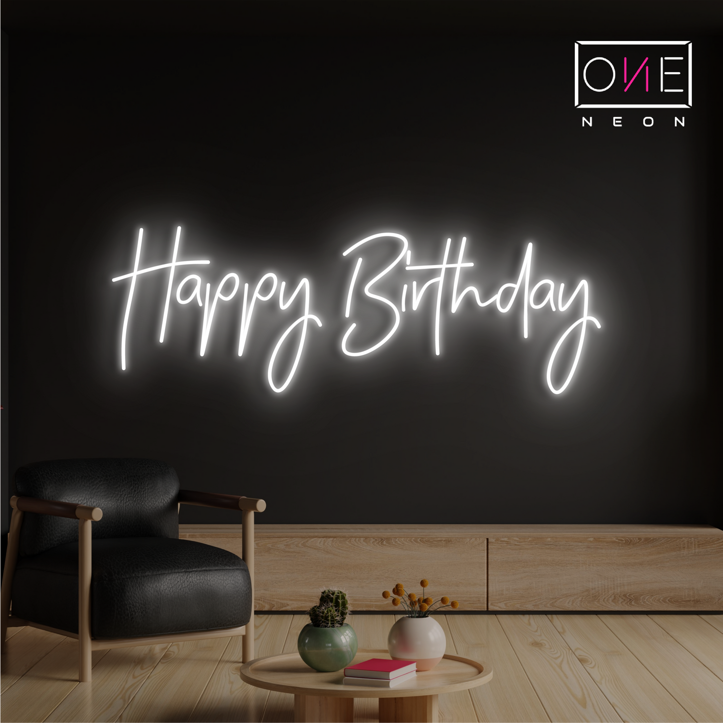 Happy Birthday Led Neon Sign