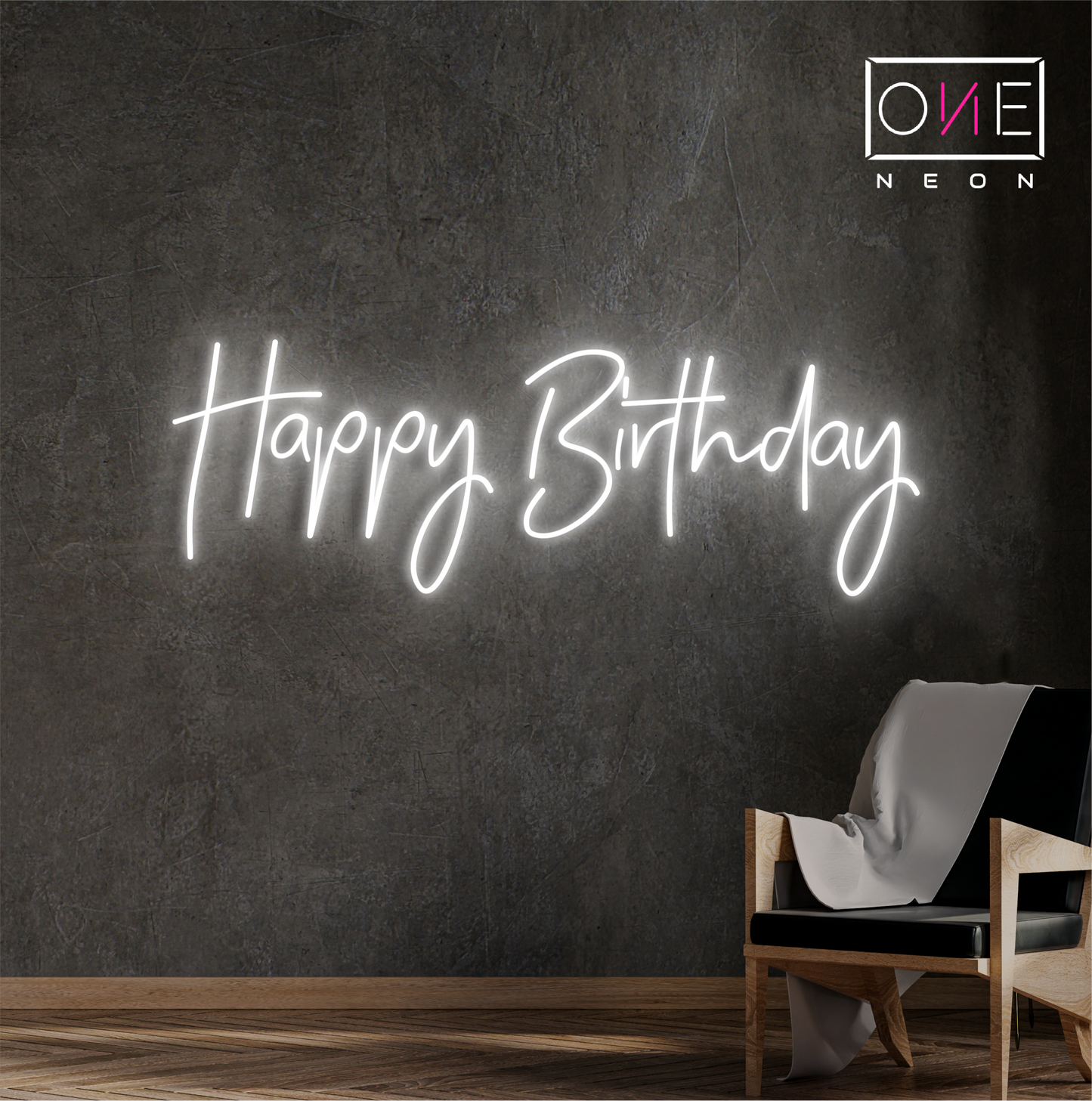 Happy Birthday Led Neon Sign