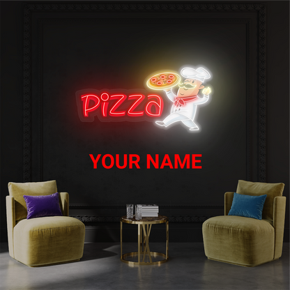 Pizzaiolo's Pride Artwork Led Neon Sign