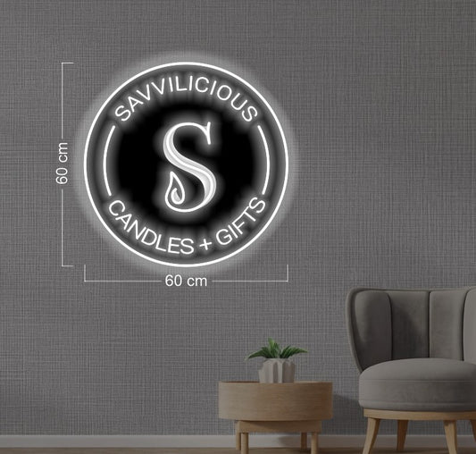 Enseigne au néon LED personnalisée pour entreprise 