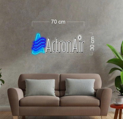 Enseigne au néon LED personnalisée pour entreprise 