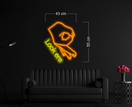 Enseigne au néon LED personnalisée pour entreprise 