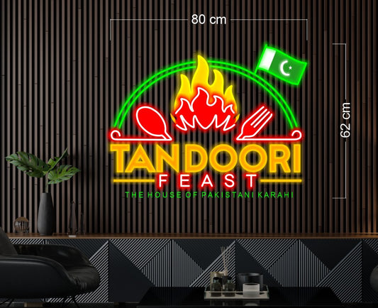 TANDOORI FEAST | LED Neon Sign
