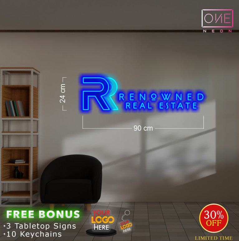 RR logo | LED Neon Sign