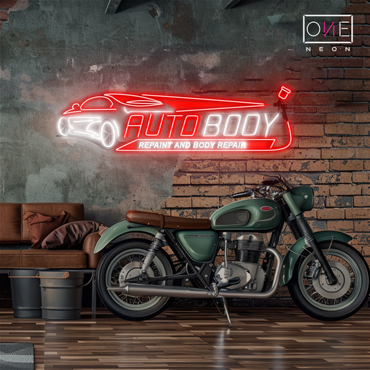 Auto Body Artwork Led Neon Sign