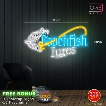 Goochfish Lures | LED Neon Sign