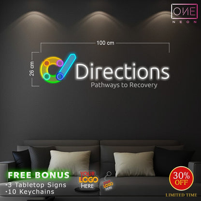 Directions Pathways to recovery | LED Neon Sign