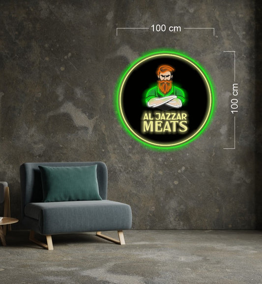 Enseigne au néon LED personnalisée pour entreprise 