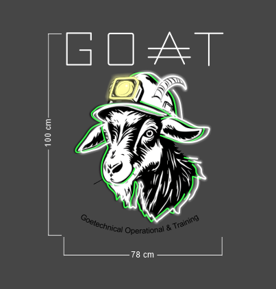 GOAT | LED Neon Sign