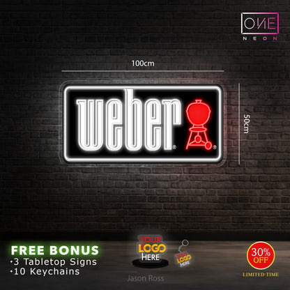 WEBER | LED Neon Sign