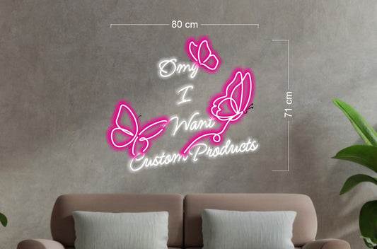 Enseigne au néon LED personnalisée pour entreprise 