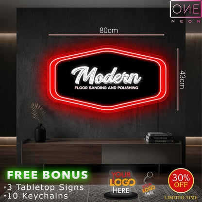 Modern floor sanding and polishing | LED Neon Sign