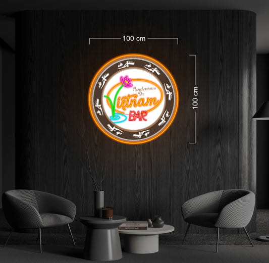 Enseigne au néon LED personnalisée pour entreprise 