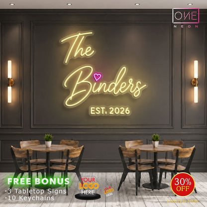 The Blinders EST 2026 | LED Neon Sign