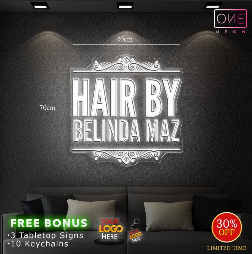 HAIR BY BELINDA MAZ | LED Neon Sign