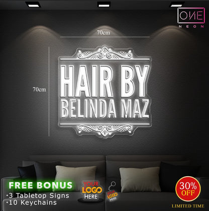 HAIR BY BELINDA MAZ | LED Neon Sign
