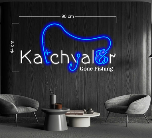 Katchyal & Gone Fishing | LED Neon Sign