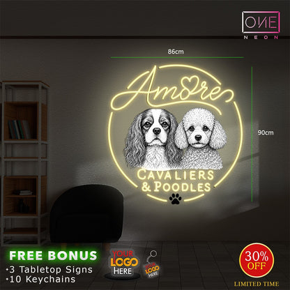 DOG logo | LED Neon Sign