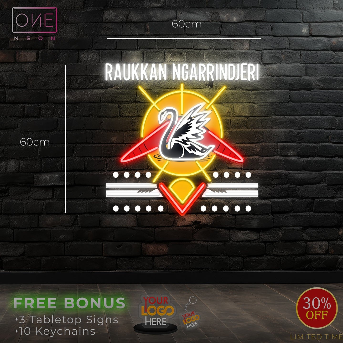 RAUKAN NGARRINDJERIN | LED Neon Sign