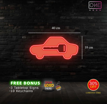 Car immobiliser lights ( 4 signs)| LED Neon Sign