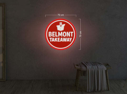 Enseigne au néon LED personnalisée pour entreprise 