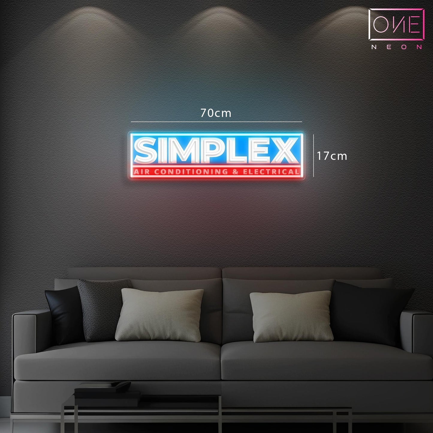 SIMPLEX | LED Neon Sign