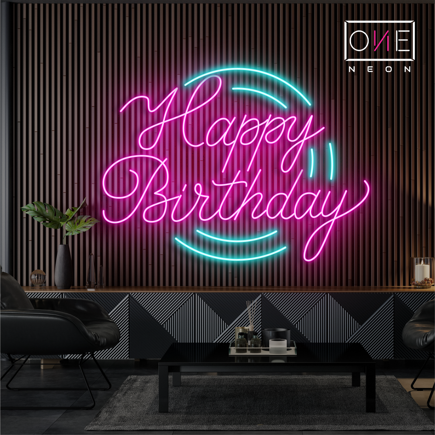 Happy Birthday Led Neon Sign