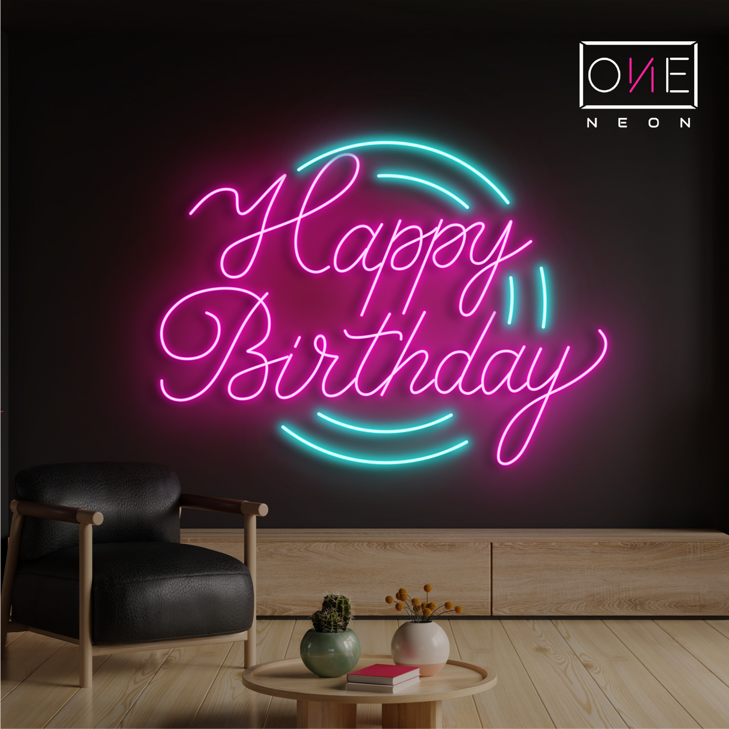 Happy Birthday Led Neon Sign
