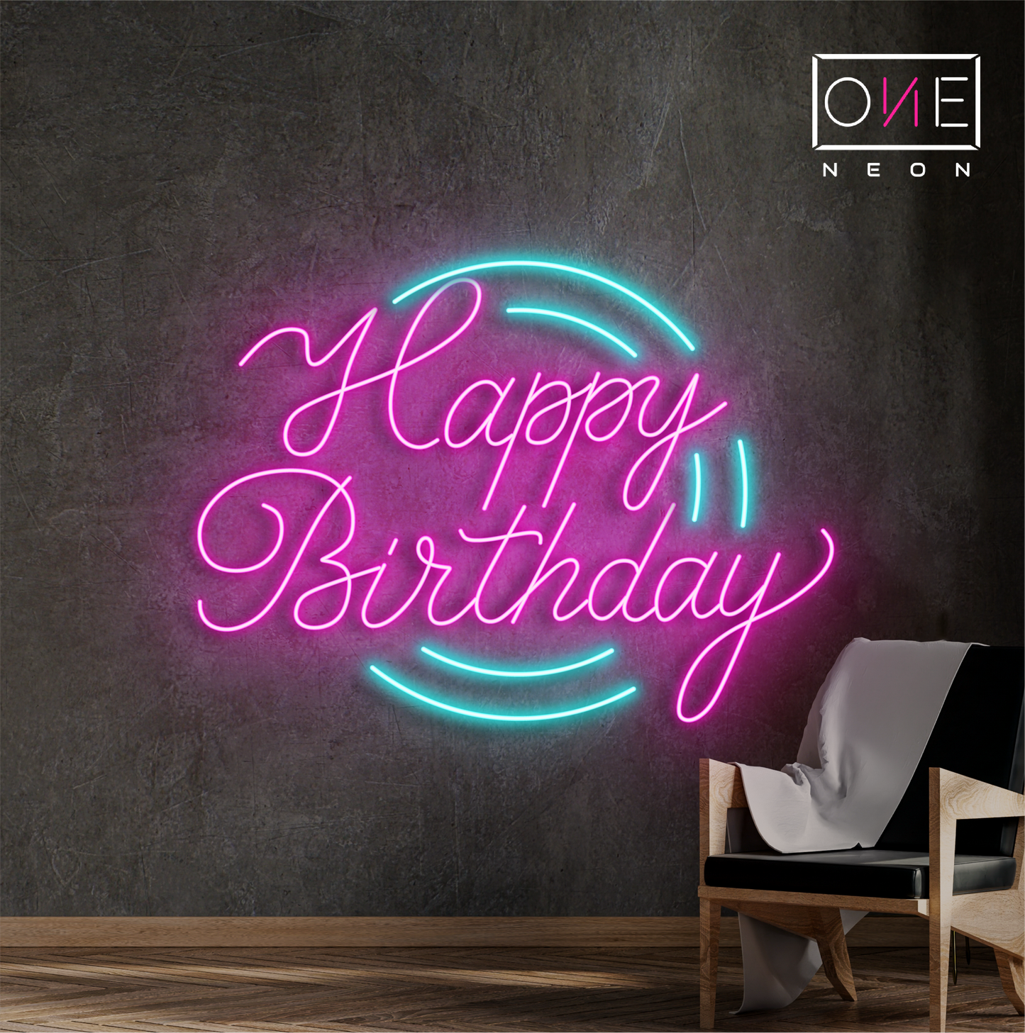 Happy Birthday Led Neon Sign