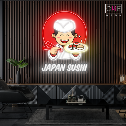 Japan Sushi Artwork Led Neon Sign