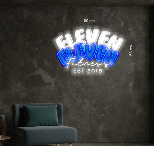 Eleven Eleven Fitness| LED Neon Sign