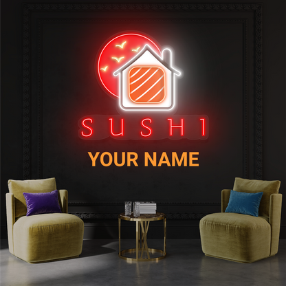 Sushi House Artwork Led Neon Sign