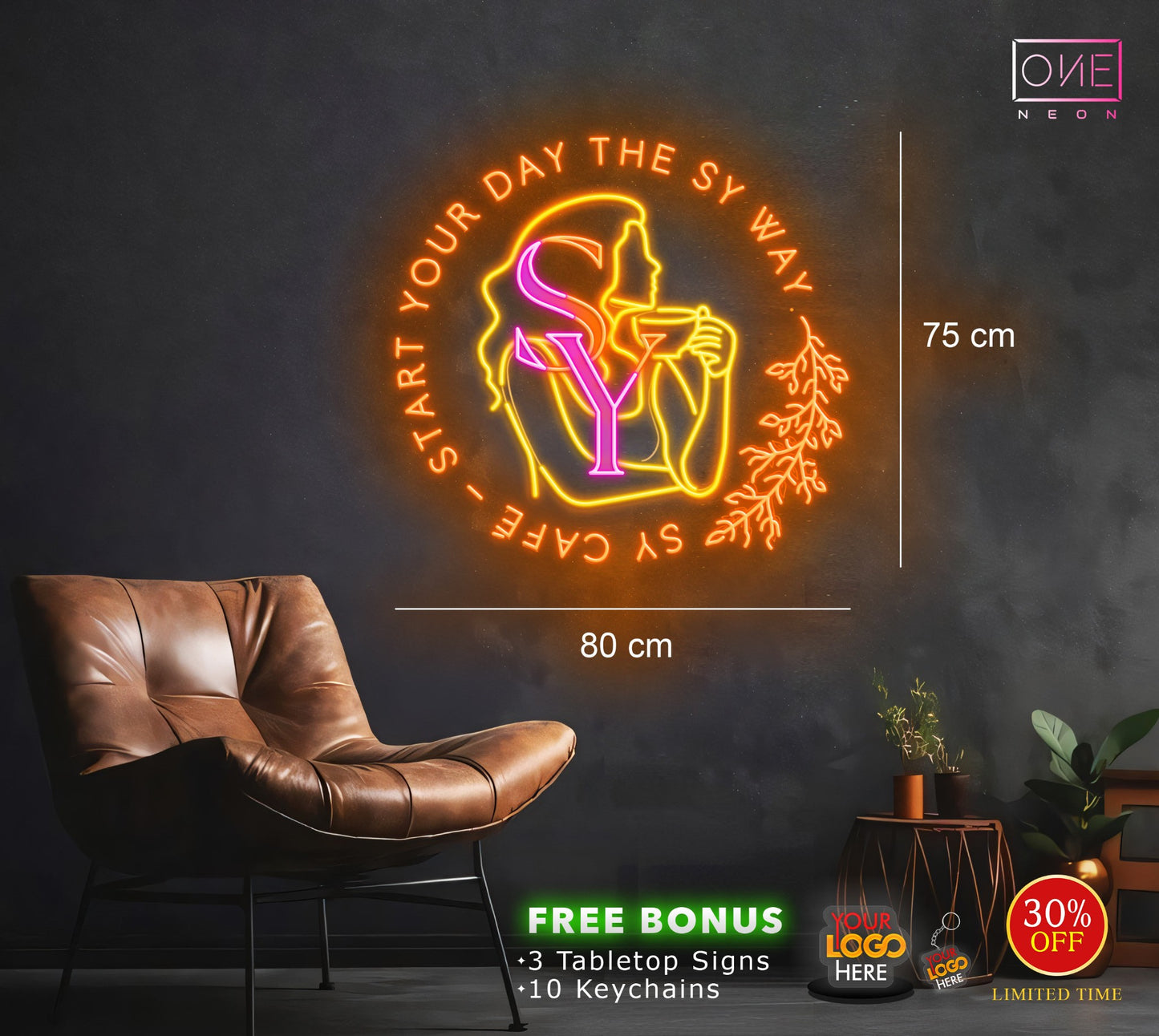 SY CAFE | LED Neon Sign
