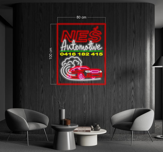 Enseigne au néon LED personnalisée pour entreprise 