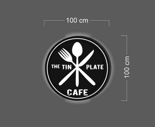 THE TIN PLATE CAFE | Light box (waterproof option)