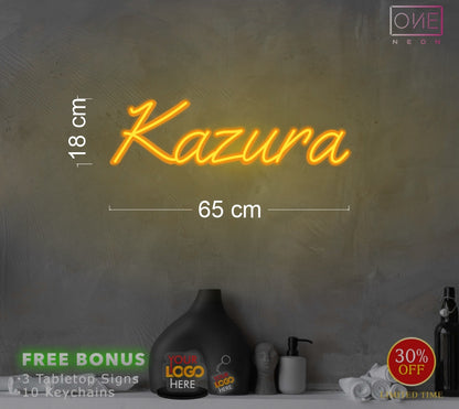 Kazura | LED Neon Sign (2 signs)