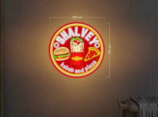 Enseigne au néon LED personnalisée pour entreprise 