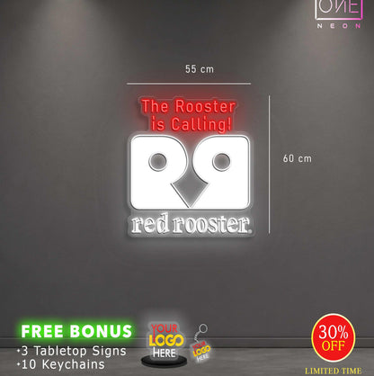 The Rooster is Calling! | LED Neon Sign